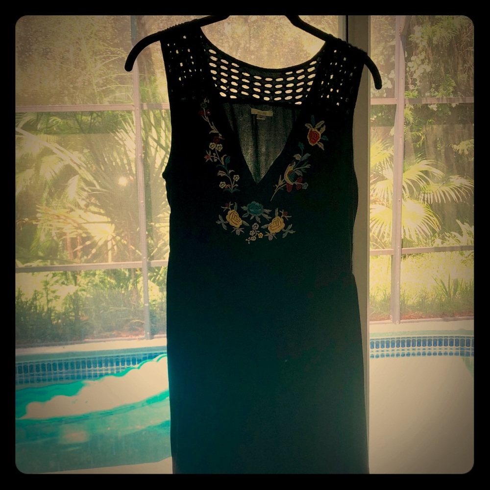 Embroidered Mini dress